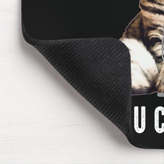 Mike Echo Oscar Whiskey Ham Radio Cat Muismat (Hoek)