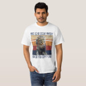 Mike Echo Oscar Whisky Hoe kopieer je Pilot Kat T-shirt (Voorkant volledig)