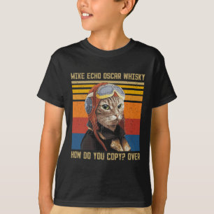 Mike Echo Oscar Whisky Hoe kopieer je - Vintage C T-shirt
