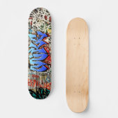 Mike Graffiti Custom Personalized Skateboard (Voorkant)