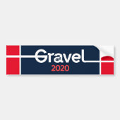 Mike Gravel 2020 Bumpersticker (Voorkant)