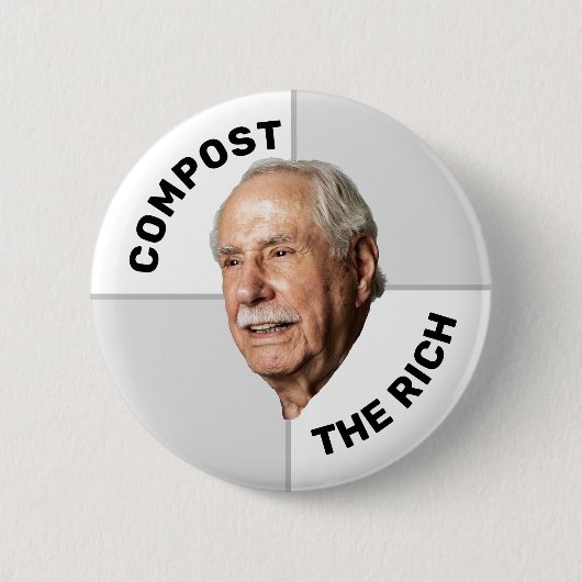 Mike Gravel 2020 Ronde Button 5,7 Cm (Voorkant)
