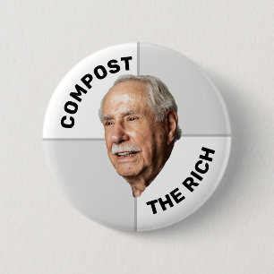 Mike Gravel 2020 Ronde Button 5,7 Cm
