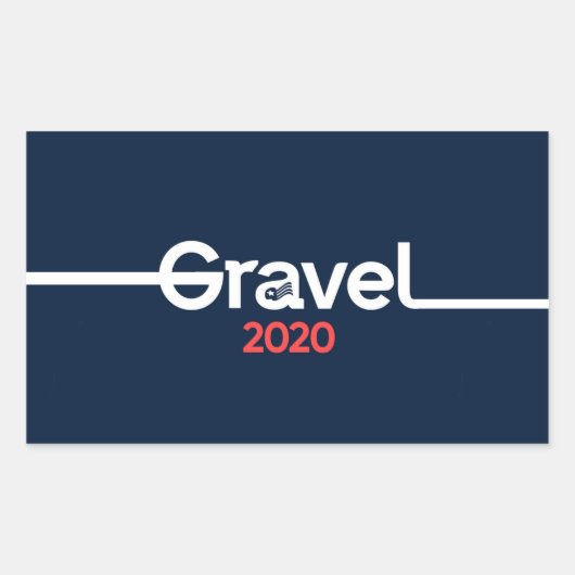Mike Gravel voor President 2020 Rechthoekige Sticker (Voorkant)