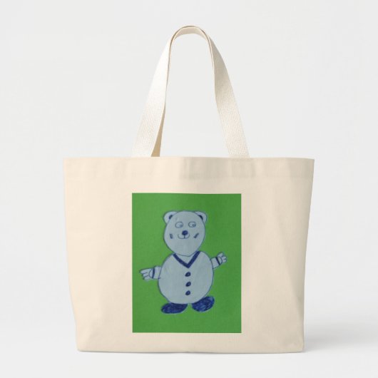 Mike Grote Tote Bag (Voorkant)