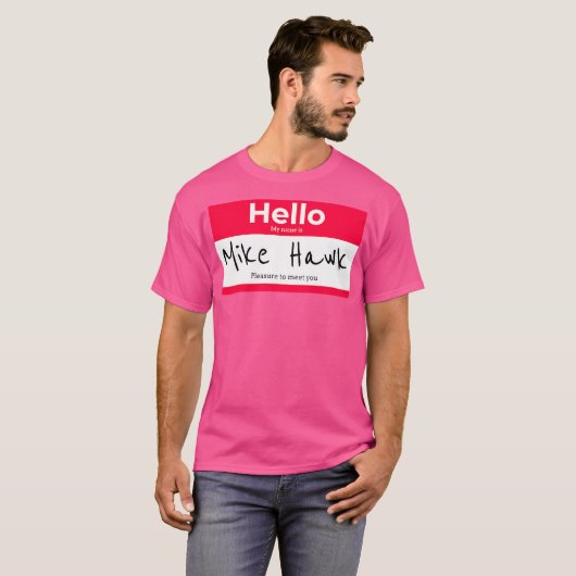Mike Hawk T-shirt (Voorkant volledig)