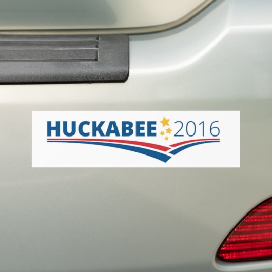 Mike Huckabee 2016 bumpersticker (Op auto)