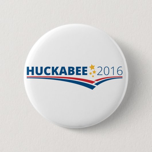Mike Huckabee 2016-toets Ronde Button 5,7 Cm (Voorkant)