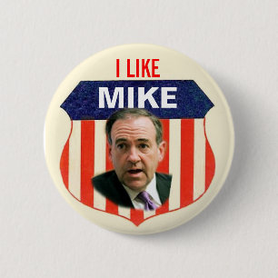 Mike Huckabee Button 2012