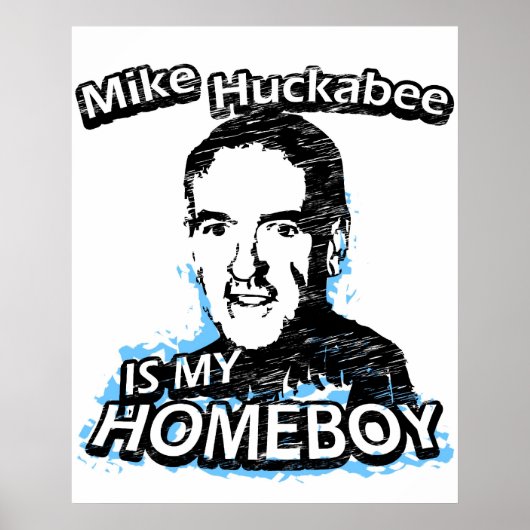 Mike Huckabee is mijn huiszoon Poster (Voorkant)