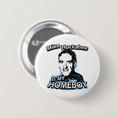 Mike Huckabee is mijn huiszoon Ronde Button 5,7 Cm (Voorkant /achterkant)