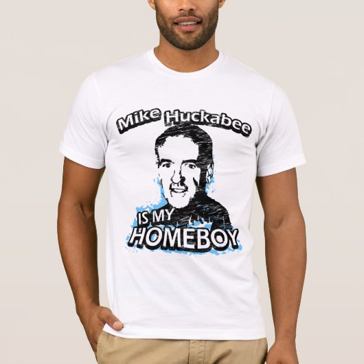 Mike Huckabee is mijn huiszoon T-shirt (Voorkant)