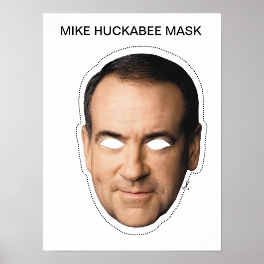 Mike Huckabee Mask Poster (Voorkant)