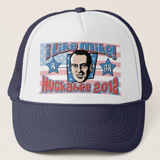 Mike Huckabee President 2012 Shirt Trucker Pet (Voorkant)