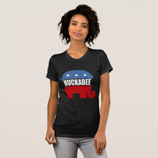 MIKE HUCKABEE verkiezingsgear T-shirt (Voorkant volledig)