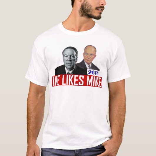 Mike Huckabee voor President in 2016 T-shirt (Voorkant)
