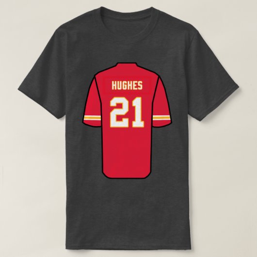 Mike Hughes Jersey T-shirt (Design voorkant)