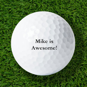 Mike is Awesome Golfballen