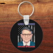 Mike Johnson New House Speaker American Usa Flag P Sleutelhanger (Voorkant)