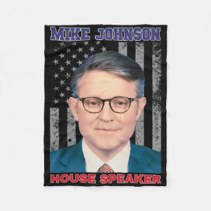 Mike Johnson Nieuwe Huisspreker Amerikaanse Usa Vl Fleece Deken