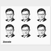 Mike Johnson Ronde Sticker (Vel)