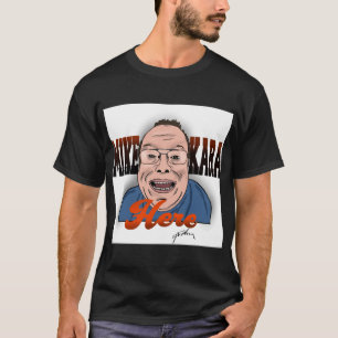 Mike Kara Hier Donker T-shirt