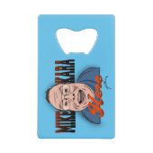 Mike Kara hier flesopener Creditkaart Flessenopener (Voorkant)