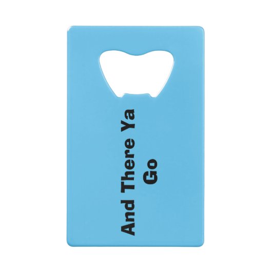 Mike Kara hier flesopener Creditkaart Flessenopener (Achterkant)