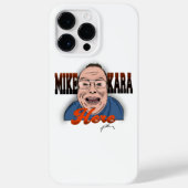 Mike Kara Hier iPhone Case (Achterkant)