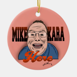 Mike Kara Hier Kerstmis Ornament