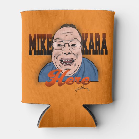 Mike Kara hier Koelbox Blikjeskoeler (Voorkant)