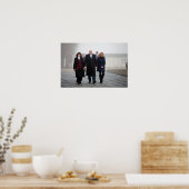 Mike, Karen en Charlotte Pence in Dachau Poster (Keuken)