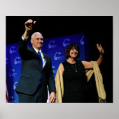 MIKE & KAREN PENCE POSTER (Voorkant)