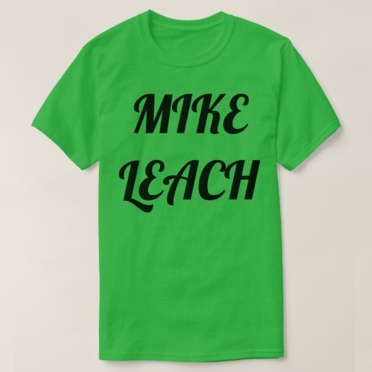 Mike Leach T-shirt (Design voorkant)