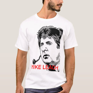 Mike leach tekening t-shirt