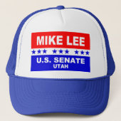 Mike Lee US Senate Utah 2022 Trucker Pet (Voorkant)