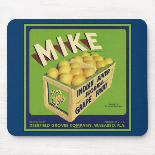 Mike Lemons Mousepad Muismat (Voorkant)