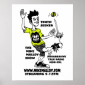 MIKE MALLOY SHOW POSTERS (Voorkant)