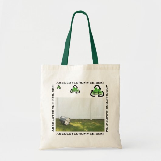 Mike McPhee/absolutedrummer "Neem verantwoordelijk Tote Bag (Voorkant)