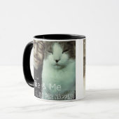 Mike & Me Coffee & Catnip/Sangen voor Napping Mok (Voorkant links)