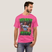 Mike Mentzer op zwaar werk T-shirt (Voorkant volledig)