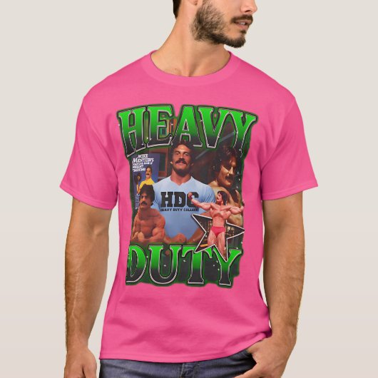 Mike Mentzer op zwaar werk T-shirt (Voorkant)