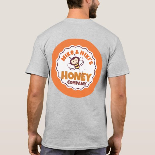 Mike & Niki's Honey Company T-Shirt Fund Raiser (Achterkant)