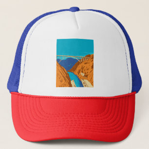 Mike O'Callaghan Pat Tillman Memorial Bridge WPA Trucker Pet