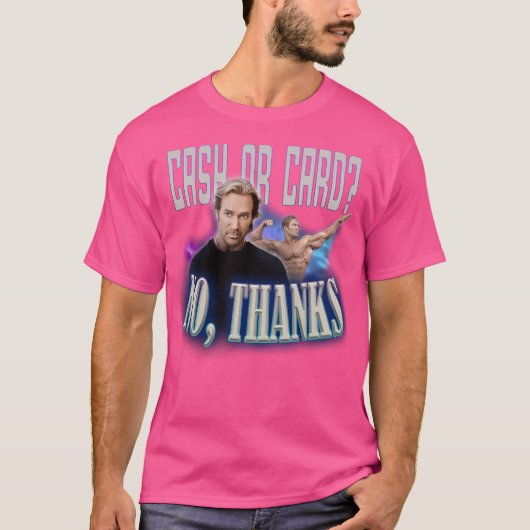 Mike O'Hearn Meme Design T-shirt (Voorkant)