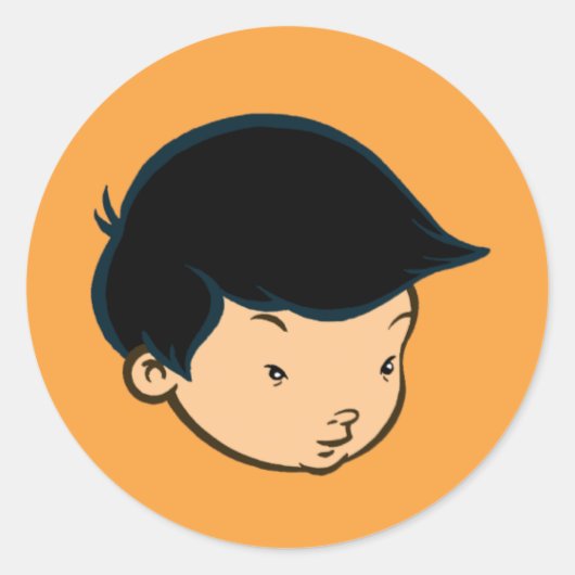 Mike Park Sticker (Sinaasappel) (Voorkant)