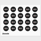 Mike Pence 2024 Ronde Sticker (Vel)