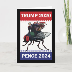 Mike Pence Erg Vlieg Super Held Trump Pence Kaart