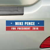 Mike Pence for President 2018 Bumpersticker (Op auto)