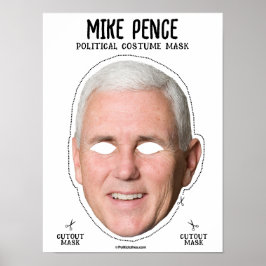 Mike Pence kostuummasker Poster